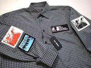 RAF SIMONSラフシモンズ Oversized shirt with patches size46