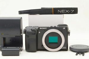 ☆極上美品☆ Sony ソニー NEX-7 ボディ Shot数 僅か 4,850枚前後！ ♯24091506