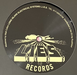 [ 12 / レコード ] Marcos Cabral / Long Mixes ( Techno / Industrial ) L.I.E.S. Records - LIES029 テクノ インダストリアル