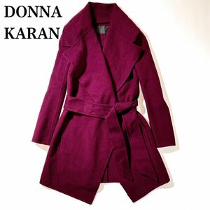 DONNA KARAN ダナキャラン ウールガウンコート 36 DKNY C112405-50