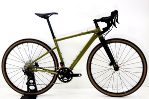 ★★[未走行] キャノンデール CANNONDALE TOPSTONE AL2 2023年モデル アルミ ロードバイク Sサイズ 2×10速 オリーブグリーン