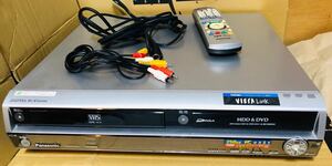 送料無料★動作OK　Panasonic　DMR-EX250V 付属品全揃★VHS⇔DVD⇔HDDダビングデッキ おまかせダビング