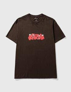 希少!未使用★INFINITE ARCHIVES×KAWS REBUILD S/S TEE★カウズ × インフィニットアーカイブス リビルド Tシャツ★ブラウン★サイズ:L★