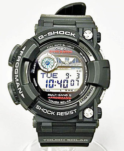 カシオジーショック CASIO G-SHOCK MASTER OF G FROGMAN BLACK フロッグマン 腕時計 デジタル ブラック GWF-1000-1JF【ブランド古着ベクト