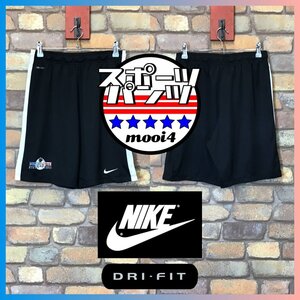 SP1-292★格安★吸湿速乾★ブラック【NIKE ナイキ】DRI-FIT ショートパンツ【メンズ L】サッカー スポーツ ジム ランニング ジャージ