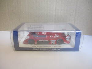 SPARK ロム特注 限定300 TOYOTA TS020 GT-ONE #3 2ND LE MANS 1999 ESSO ゴールシーン汚し塗装 1/43 ROMU004 トヨタ ルマン 片山 土屋 鈴木