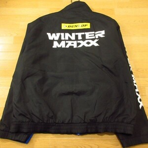 ◎DUNLOP ダンロップ WINTER MAXX ウィンターマックス◆ジャケット ジャンパー 中綿 ユニフォーム 車◆メンズ 黒 XLサイズ◆AA1347