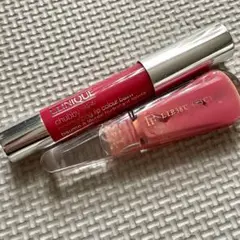 クリニーク チャンキーチェリー　フローフシ LIP38℃ ＋3℃コーラルピンク