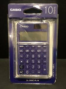 CASIO カシオ 電卓 SL-300C-PL-N