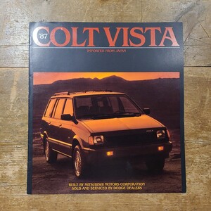 COLT コルト/VISTA/87/三菱 MITSUBISHI / カタログ