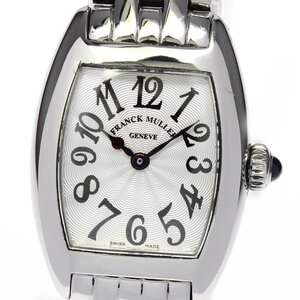 ☆良品★保証書付き【FRANCK MULLER】フランクミュラー トノウ カーベックス 2502QZ クォーツ レディース