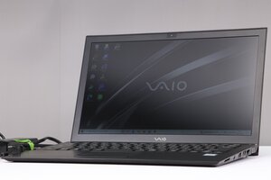 【 美品 | 動作保証 】 SONY VAIO S13 VJS1311C11N 【 i5-6200U | 4GB | SSD 128GB | 13.3型 フルHD | Office H&B | 約1kg 軽量 】