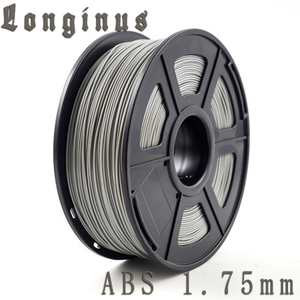 Longinus 3Dプリンター用フィラメント 1.75mm ABS 1KG グレー