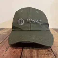 未使用 hawke グリーン リップストップ キャップ 狩猟 サバゲー スコープ