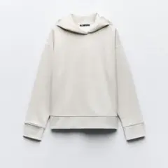 ZARA フーディ　サンド　長袖トップス　トレーナー　スウェット　ザラ