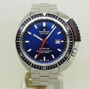 中古エドックス【EDOX】　80301-3NM-BUIN　ハイドロサブ　オートマティック