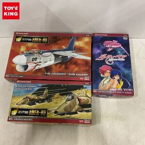 1円〜 ハセガワ 1/48 エリア88 F-8E クルーセイダー 風間 真 A-4M スカイホーク グレッグ・ゲイツ 他