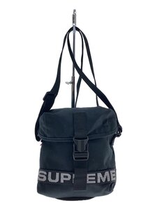 Supreme◆23SS/Field Side Bag/ショルダーバッグ/コットン/BLK/無地