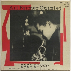 【オリジナル】Art Farmer Quintet Featuring Gigi Gryce★RVG/深溝★