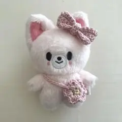 Stray Kids skzoo 10cm ぬい服  リボン　お花のポシェット