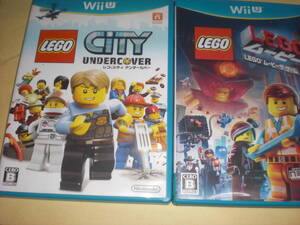 即決WiiU LEGO ムービーザ・ゲーム　＆　LEGO CITY アンダーカバー