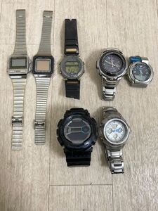 腕時計 CASIO G-SHOCK GA-110 GW-1610 MRG-1 FKT-110 TC-500 DBA-900 7台まとめて売る