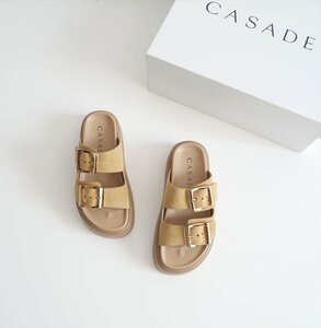 2024SS / 未使用 / DEUXIEME CLASSE同型お取扱い / CASAADEI カサディ / BIRKY SANDAL サンダル 35 / 2407-0083