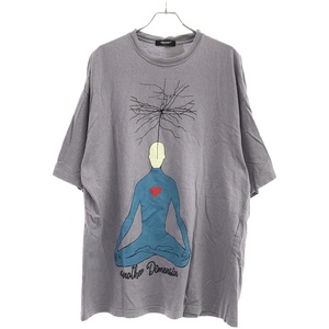 UNDER COVER アンダーカバー 22SS Another Dimension BIGTEE オーバーサイズプリントTシャツ UC1B4893-1 パープル 2 ITYW64OHLDKC