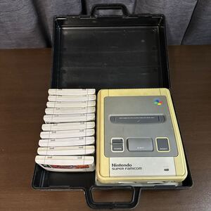 【中古】　 任天堂　スーパーファミコン　ソフト付き