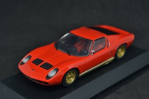 MINICHAMPS 1/43 LAMBORGHINI MIURA RED ミニチャンプス ランボルギーニ ミウラ レッド 赤 絶版 希少 レア