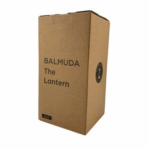 ★未使用品 BALMUDA バルミューダ LEDランタン 家庭用 ブラック L02A-BK 日本国内専用 BALMUDA The Lantern 中古品 管理K393