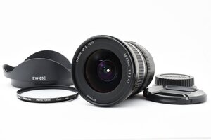 Canon EF-S 10-22mm f/3.5-4.5 USM ウルトラソニック [美品] レンズフード EW-83E フィルター 前後キャップ付き 超広角ズームレンズ