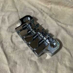 HIP SHOT 2 Point Super Tone Bass Bridge Chrome ヒップショット gibson EB