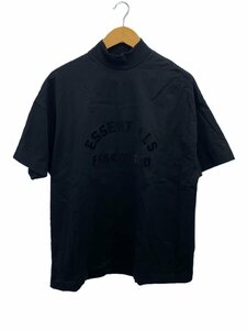 ESSENTIALS◆Tシャツ/XXS/コットン/BLK/無地