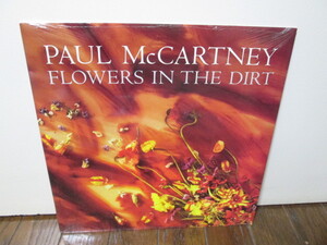 sealed 未開封 US-original Flowers in the Dirt [analog] Paul McCartney アナログレコード vinyl