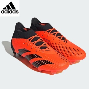 ・スピード発送 adidas PREDATOR ACCURACY.1 FG サッカースパイク GW4572(チームソーラーオレンジ/コアブラック/コアブラック)２６．５CM