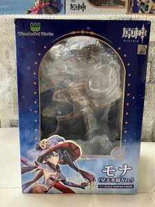 中古現状品 原神 モナ 星天水鏡Ver.1/7フィギュア 1/7スケール ABS&PVC製 塗装済み完成品フィギュア