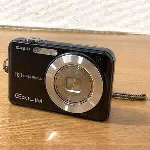 CASIO カシオ EXILIM ZOOM EX-Z1080 ブラック OPTICAL 3×f＝7.9-23.7mm 1:2.8-5.1 コンパクトデジタルカメラ 収納ケース付き ジャンク