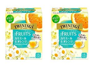 トワイニング ザ・フルーツ カモミール&オレンジ 15P×2個