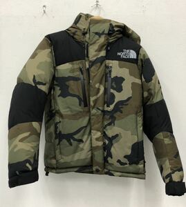 THE NORTH FACE ノースフェイス ノベルティ バルトロライトジャケット ダウンジャケット XS カモフラ 迷彩 ND91951