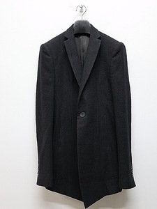 SALE30%OFF/JULIUS・ユリウス/WOOL/RAYON/SILK SHRINK KERSEY JACKET1/BLACK・2