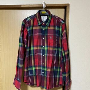 Abercrombie&fitchチェックシャツ XLサイズ