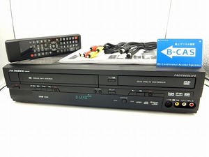 ●美品●オーバーホール済●ビデオ⇔DVDかんたんダビング●DXアンテナ●DXR150V●地デジ搭載ビデオ一体型DVDレコーダー●付属品一式付き●