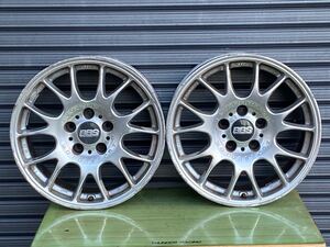 ■稀少■BBS MOTORSPORT■8.5J×17+38　5H■pcd120■2本■2004年ドイツ製■E36で使用