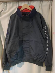 XLARGE X-LARGE エクストララージ NYLON SAILING JACKET グリーン XL 人気商品 2024 秋冬最新