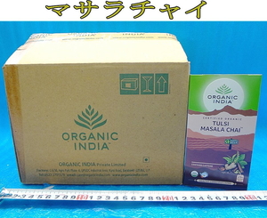 Mいな2613 ORGANIC INDIA オーガニック インディア トゥルシー ティー マサラチャイ 25包×6箱 ハーブティー ティーバッグ