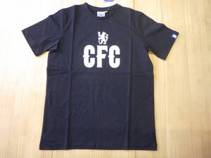 チェルシーFC　Tシャツ　Sサイズ　ブラック　CFC