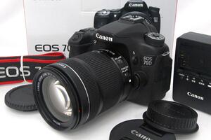 美品｜キヤノン EOS 70D EF-S18-135 IS STM レンズキット CA01-A9295-3Z3