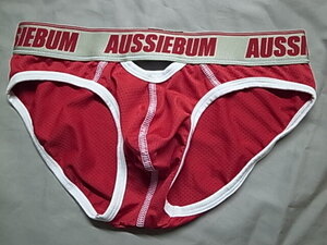 ★オージーバムAussieBum ブリーフ レッド Sサイズ★アーカイブarchive