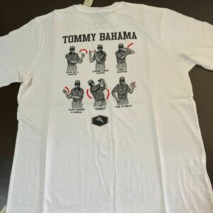 新品TOMMY BAHAMA トミーバハマ Tシャツ新品 211948 USAサイズ S WH